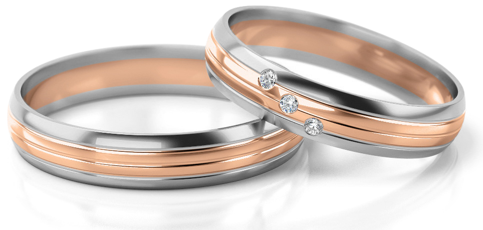 Trouwringen Goud model 52385 | Stel uw eigen set samen