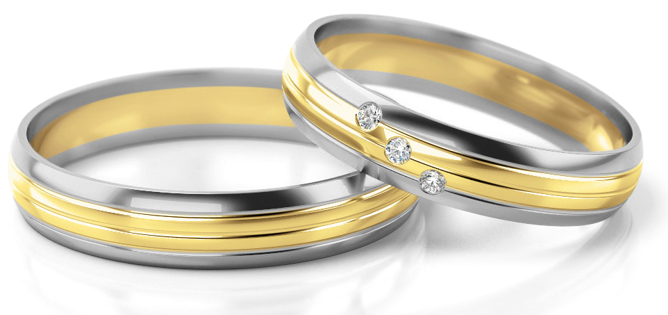 Trouwringen Goud model 52385 | Stel uw eigen set samen