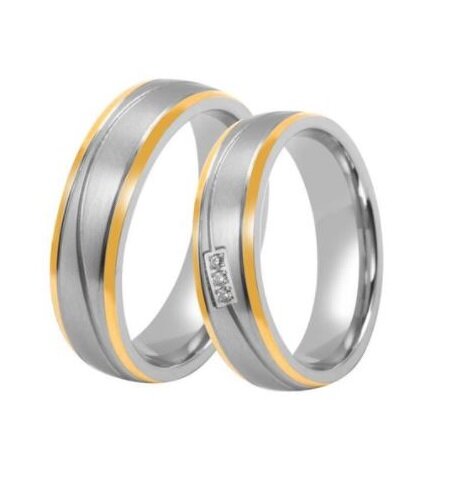 Trouwringen model AT | Stel uw eigen set samen