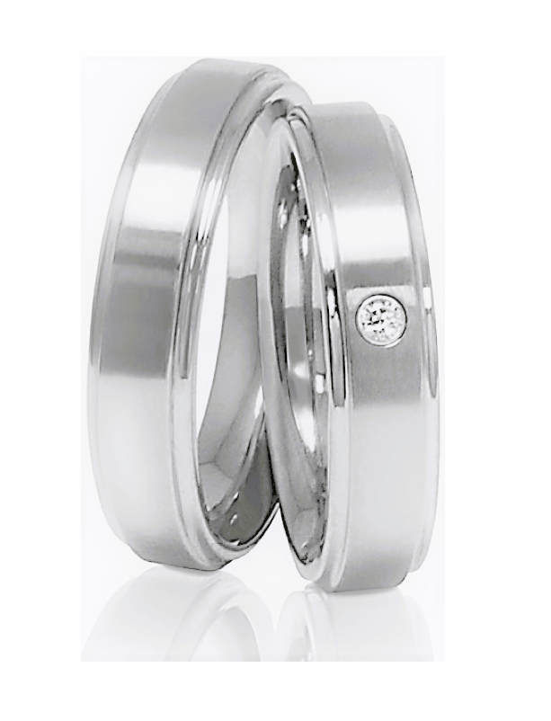 Trouwringen model BA | Stel uw eigen set samen