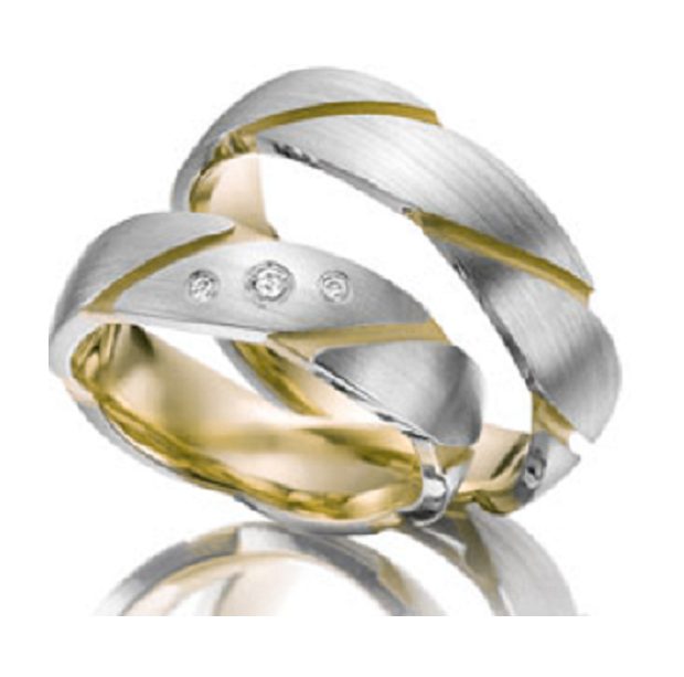 Trouwringen model BY | Stel uw eigen set samen