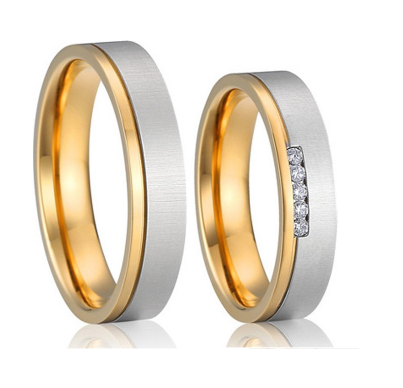 Trouwringen model CG | Stel uw eigen set samen