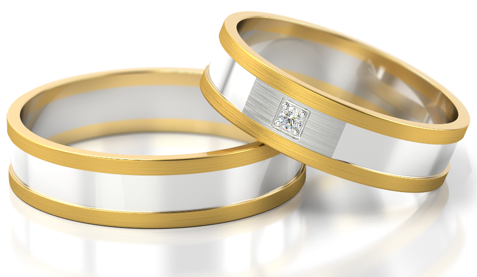 Trouwringen Goud model 82261 | Stel uw eigen set samen