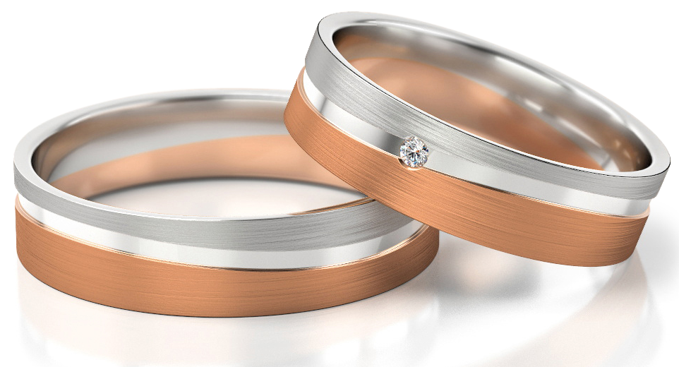 Trouwringen Goud model 13008 | Stel uw eigen set samen