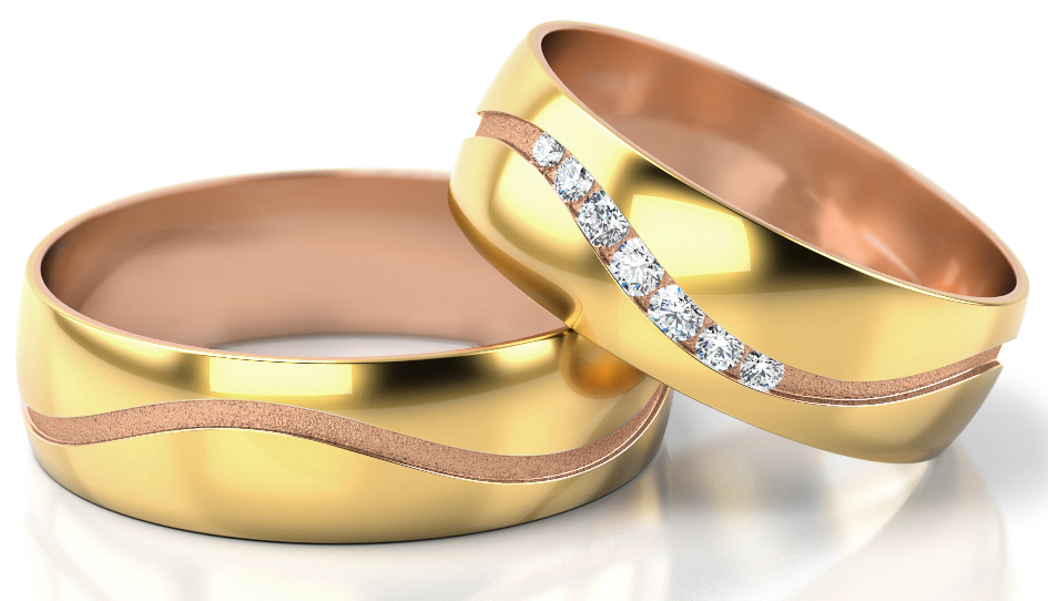 Trouwringen Goud model 83074 | Stel uw eigen set samen