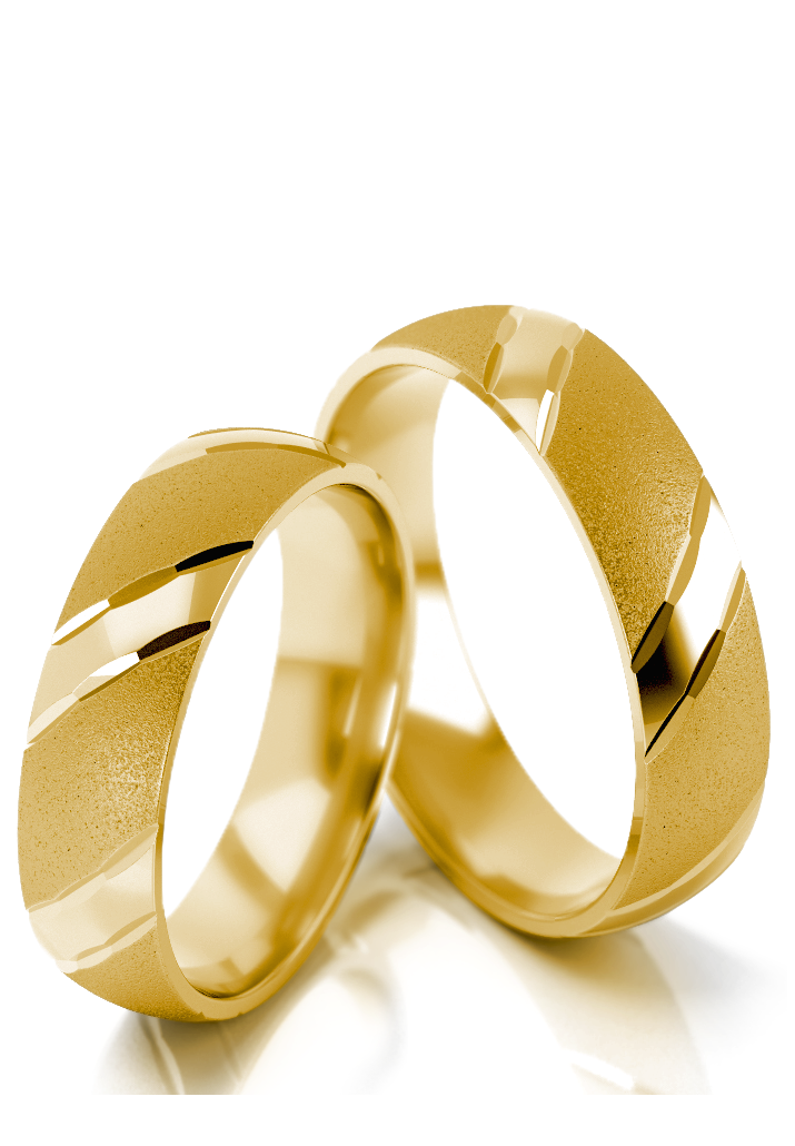 Trouwringen Goud model 010 | Geelgoud