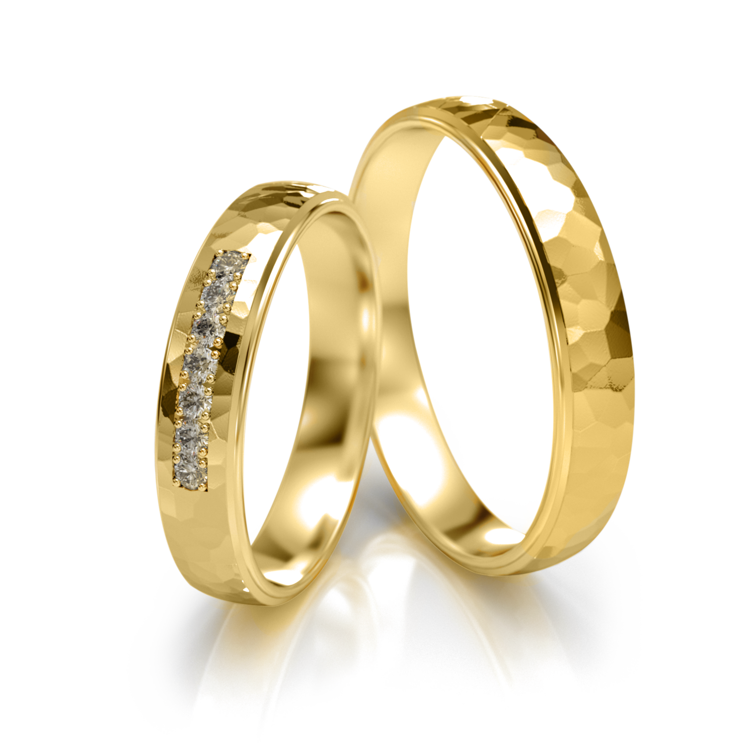 Trouwringen Goud model 13208 | Stel uw eigen set samen