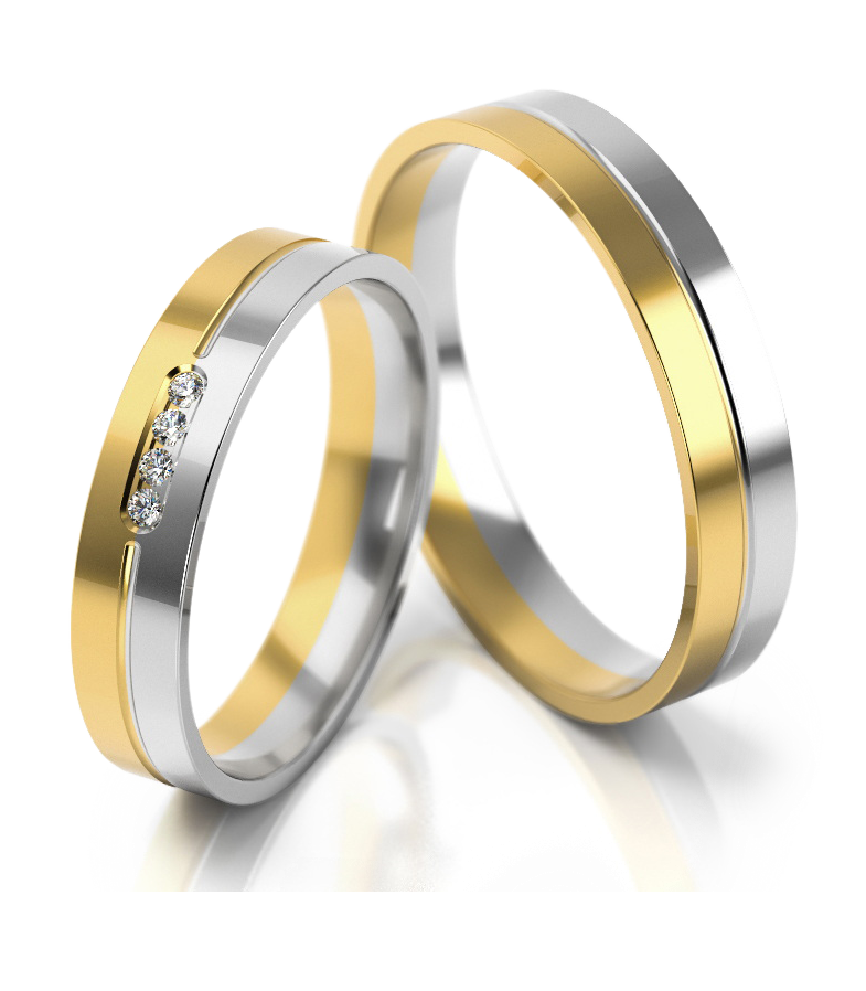 Trouwringen Goud model 32247 | Stel uw eigen set samen