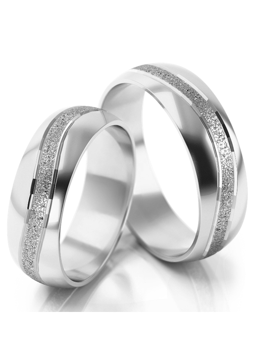 Trouwringen Goud model 51165 | Witgoud