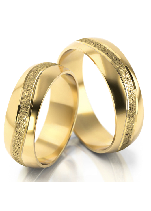 Trouwringen Goud model 51165 | Geelgoud