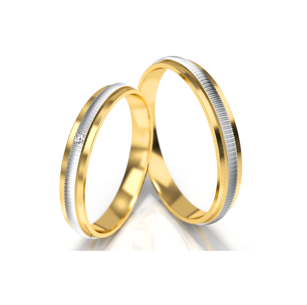 Trouwringen Goud model 53289 | Stel uw eigen set samen