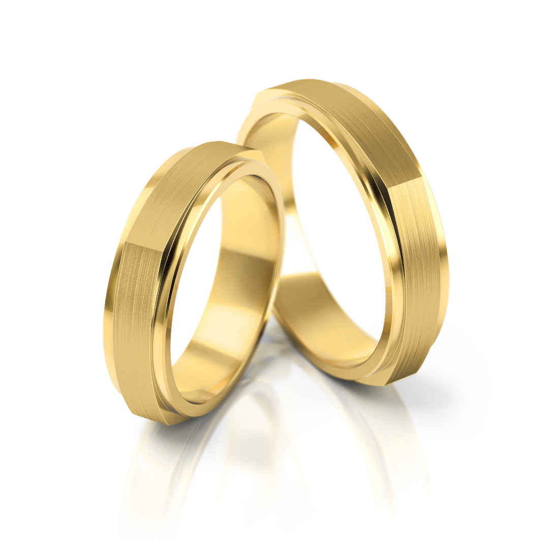 Trouwringen Goud model 92119 | Geelgoud