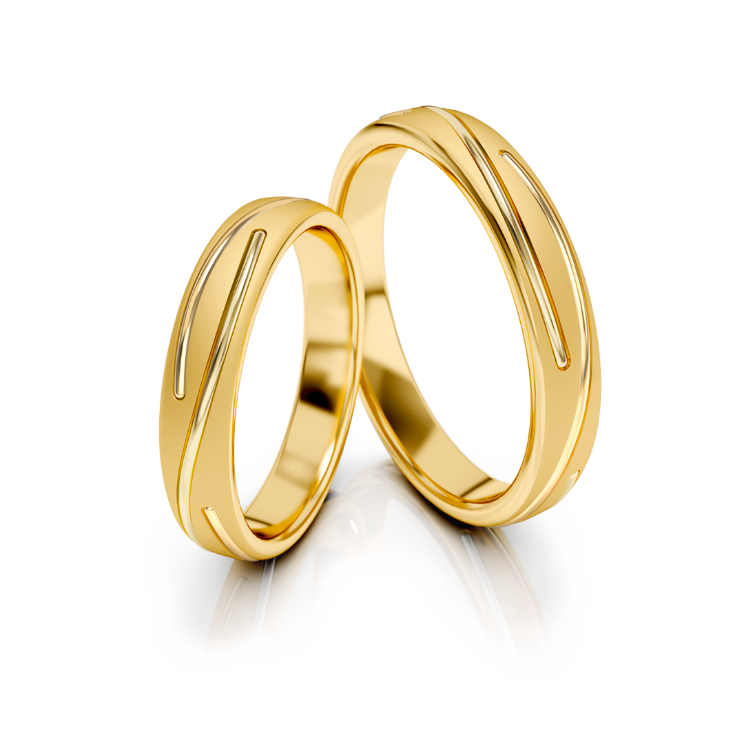 Trouwringen Goud model 73248 | Geelgoud