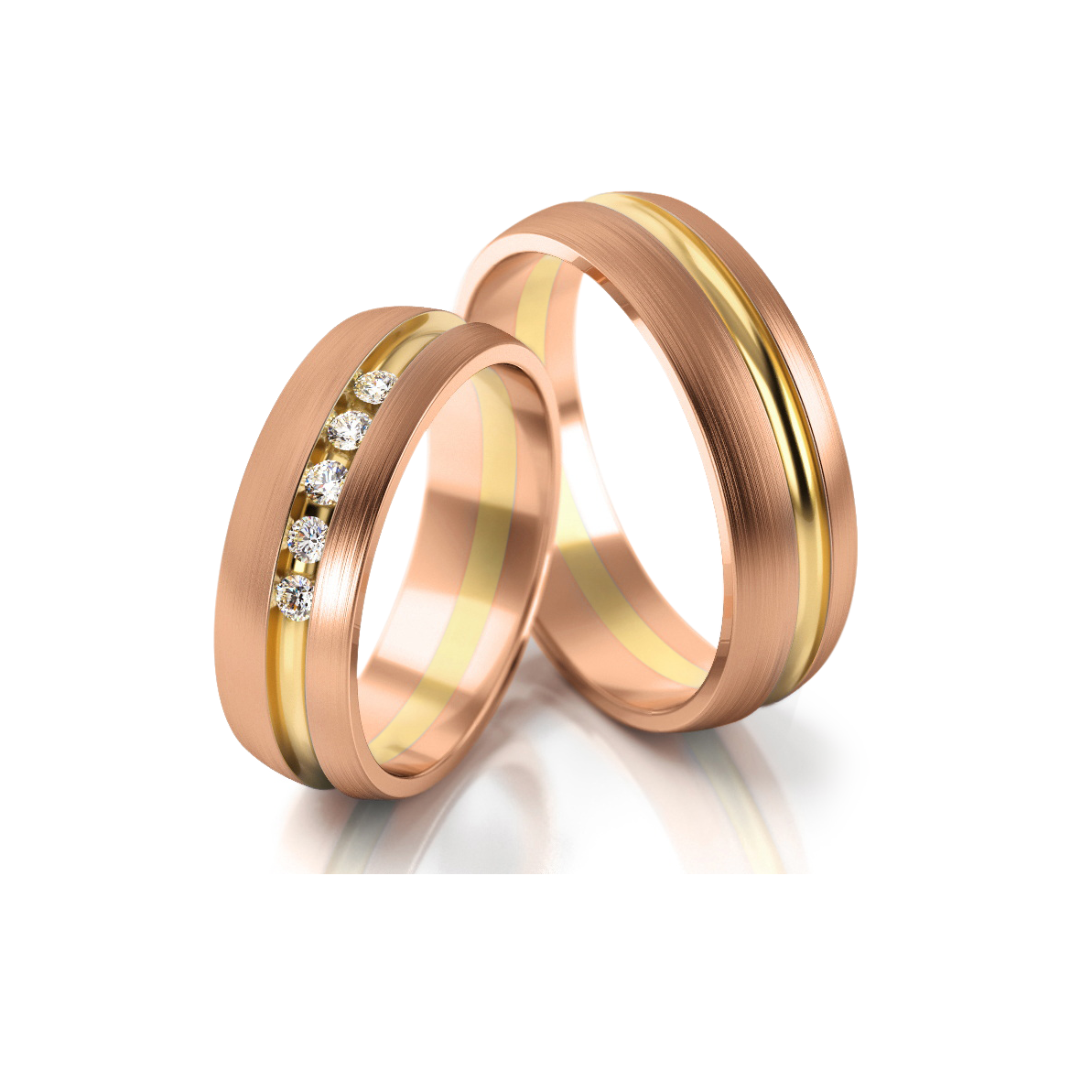 Trouwringen Goud model 31572 | Stel uw eigen set samen