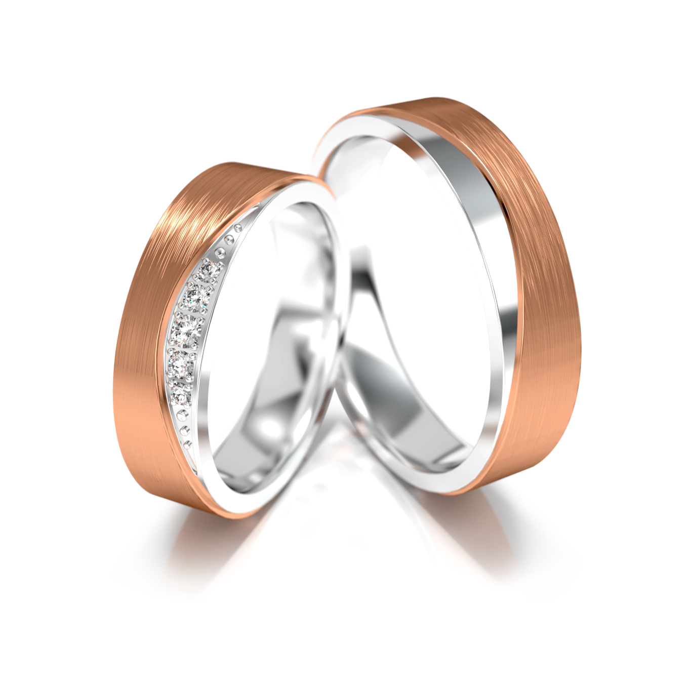 Trouwringen Goud model 63278 | Stel uw eigen set samen