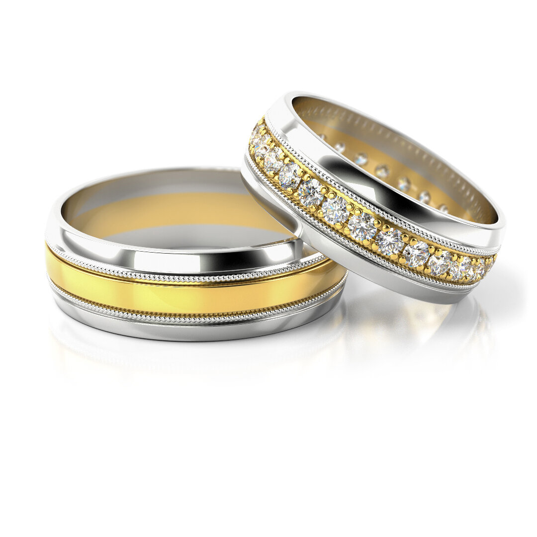 Trouwringen Goud model 71817 | Stel uw eigen set samen