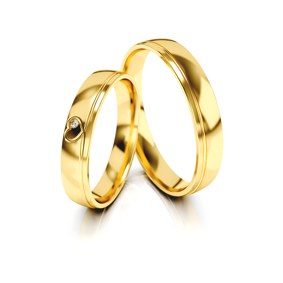 Trouwringen Goud model 13265 | Stel uw eigen set samen