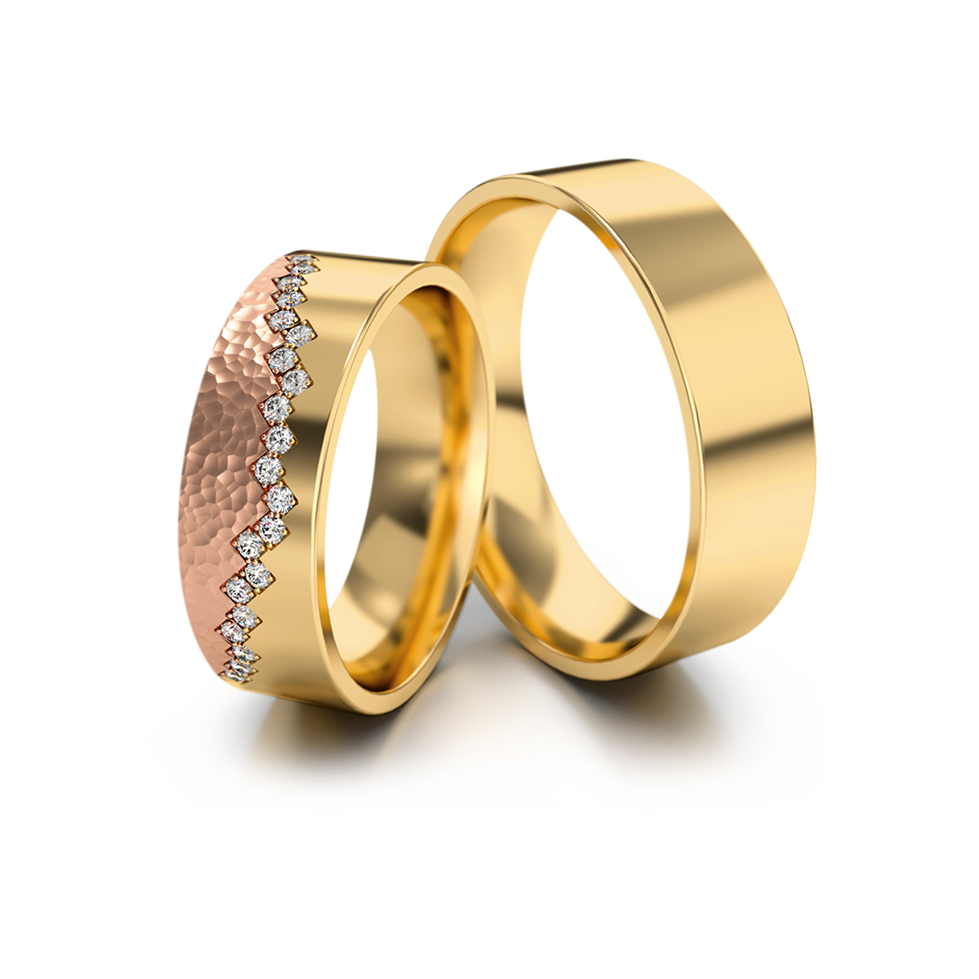 Trouwringen Goud model 53294 | Stel uw eigen set samen