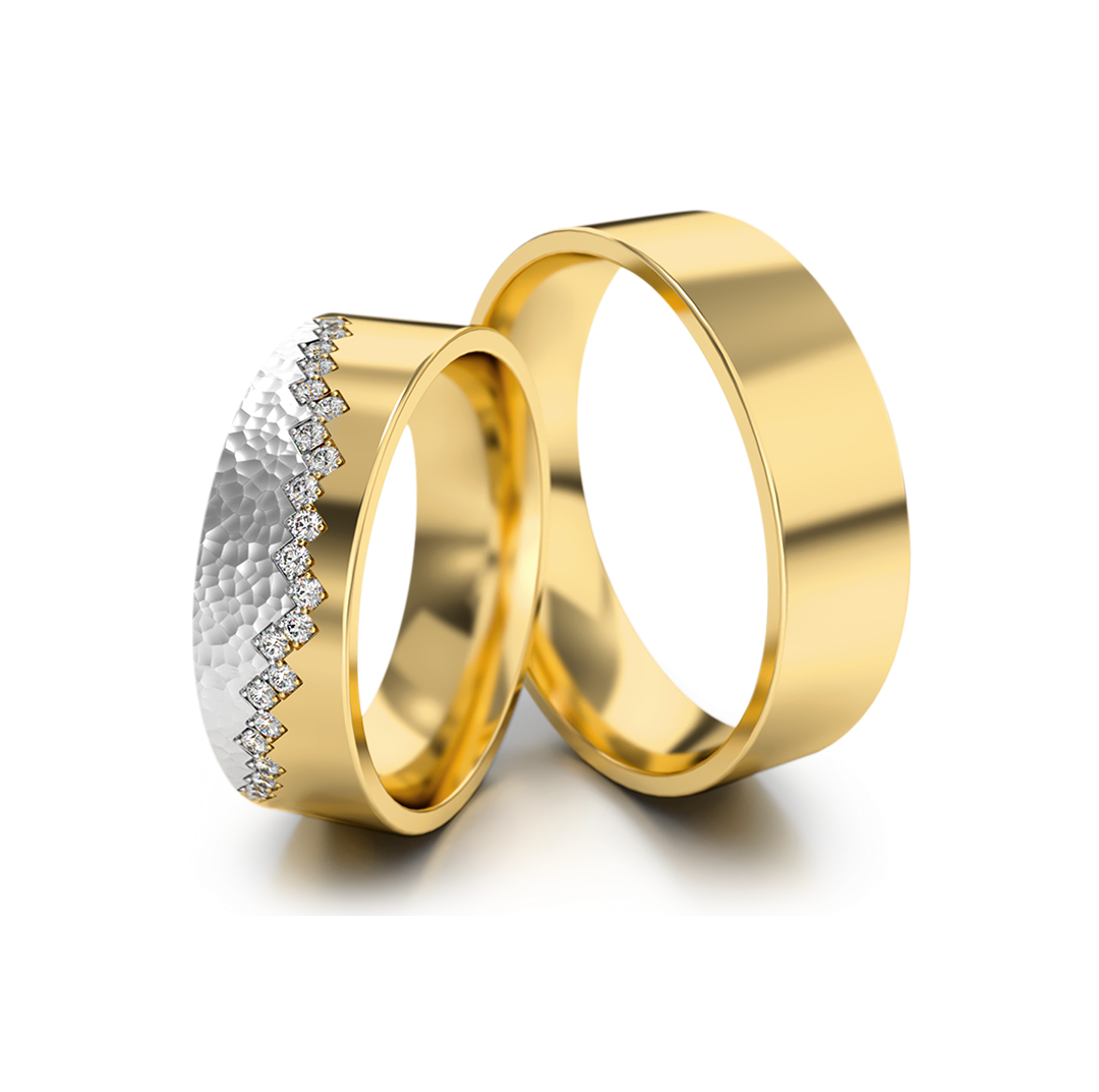 Trouwringen Goud model 53294 | Stel uw eigen set samen