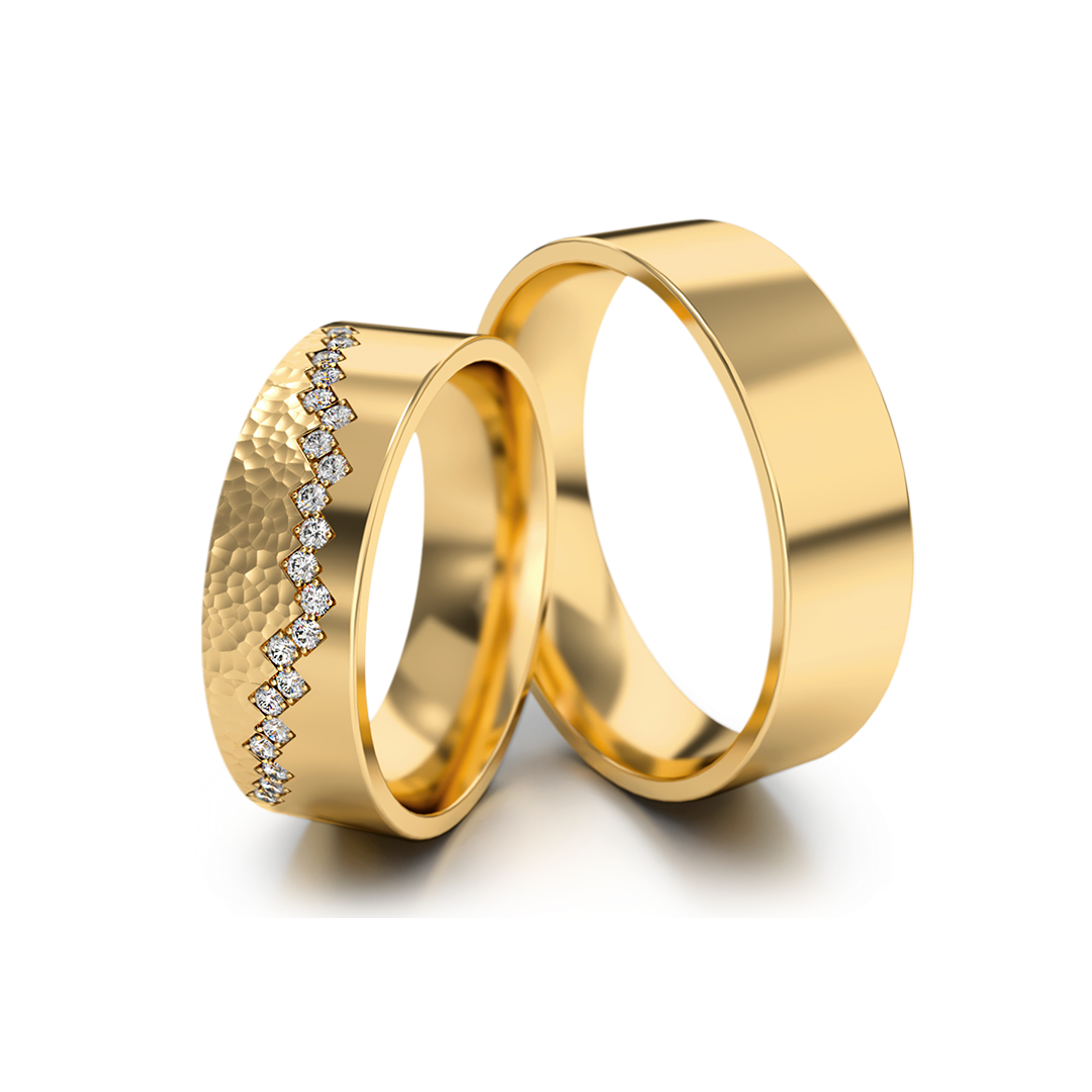 Trouwringen Goud model 53294 | Stel uw eigen set samen