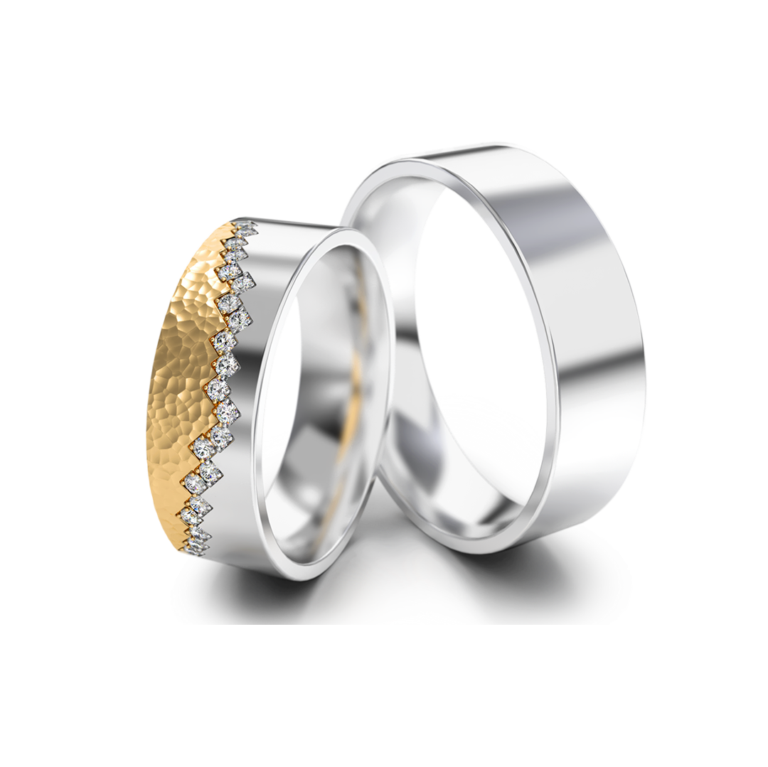 Trouwringen Goud model 53294 | Stel uw eigen set samen