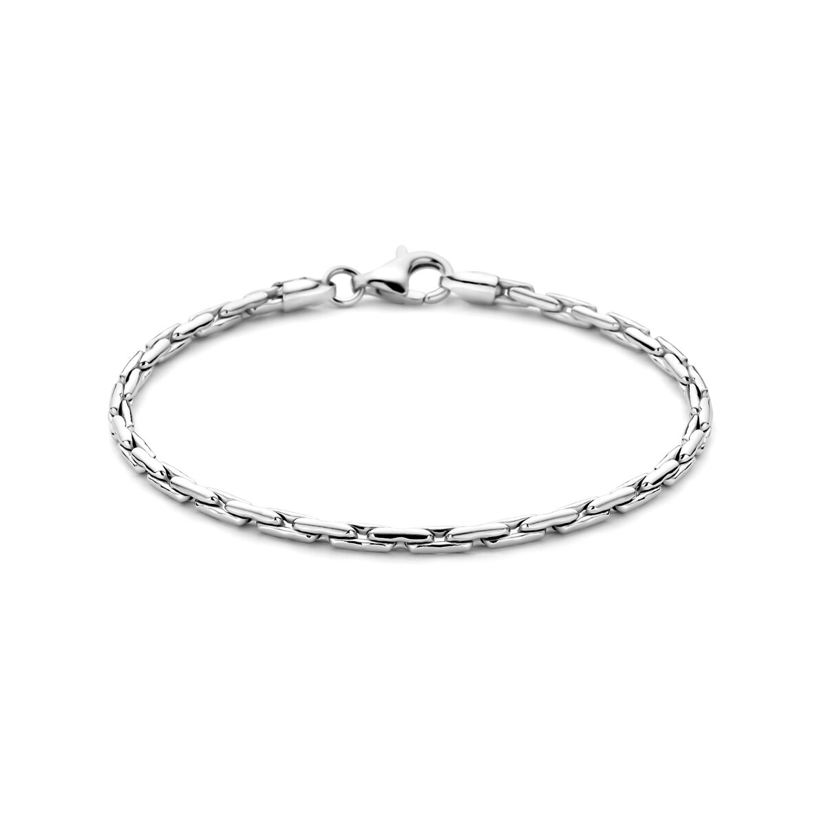 Armband 925 zilver cardano schakel model 9L