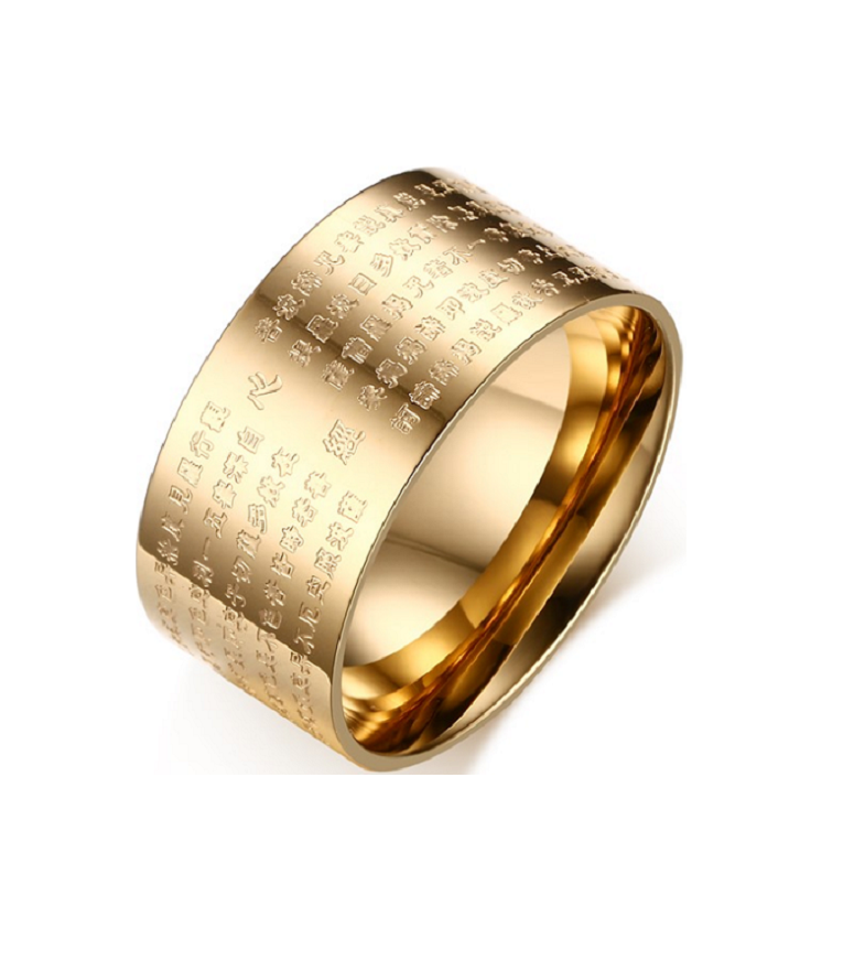 Ring gold plated hartsoetra model 97