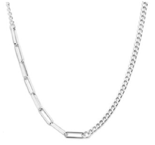 Halsketting 925 zilver model ET