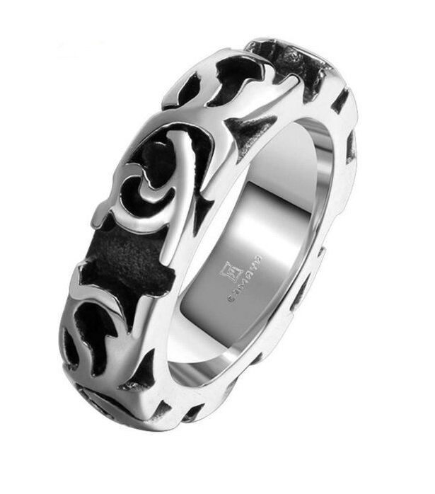 Ring geoxideerd design model 50