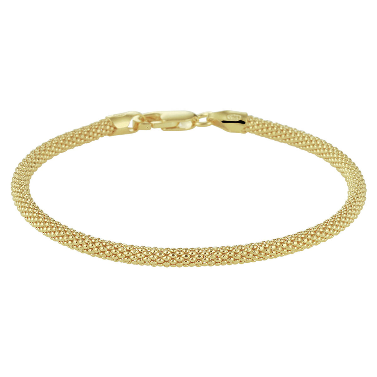 Armband kabel gold plated model V