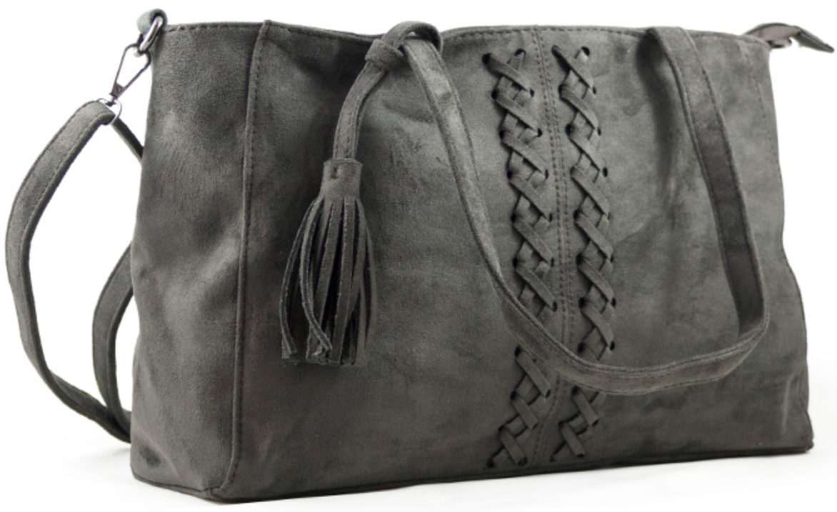 Schoudertas coffee 31 x 24 cm.