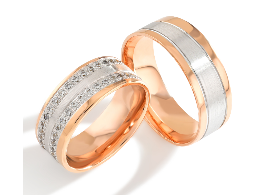 Trouwringen Goud model 4004 | Stel uw eigen set samen