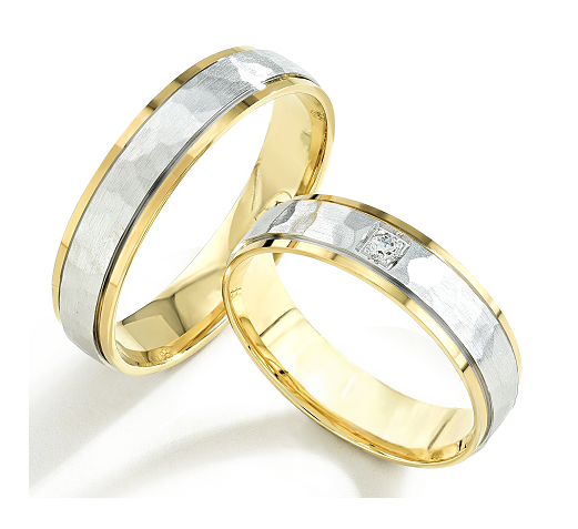 Trouwringen Witgoud model 9019 | Stel uw eigen set samen