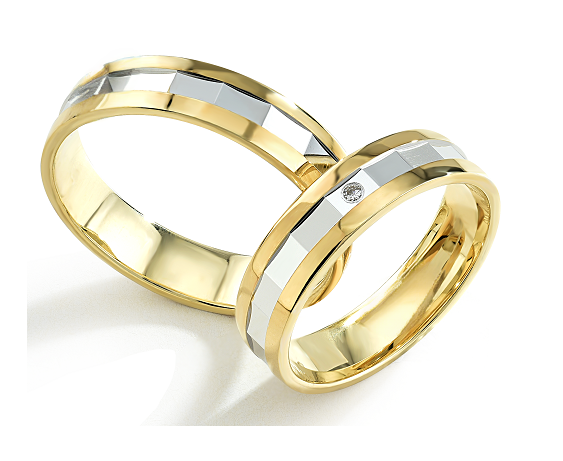 Trouwringen Goud model 9003 | Stel uw eigen set samen