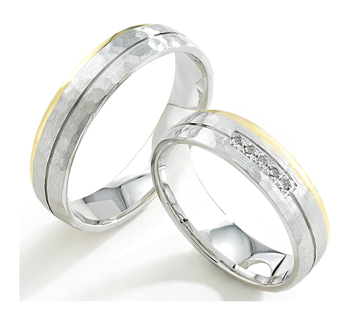 Trouwringen Witgoud model 9002 | Stel uw eigen set samen