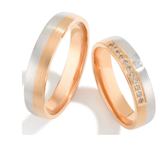 Trouwringen Goud model 5012 | Stel uw eigen set samen