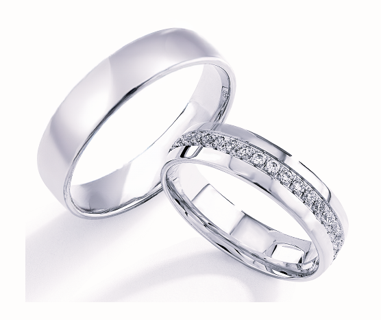Trouwringen Zilver model 2112 | Stel uw eigen set samen