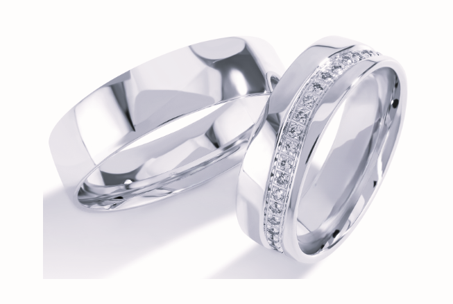 Trouwringen Zilver model 50048 | Stel uw eigen set samen
