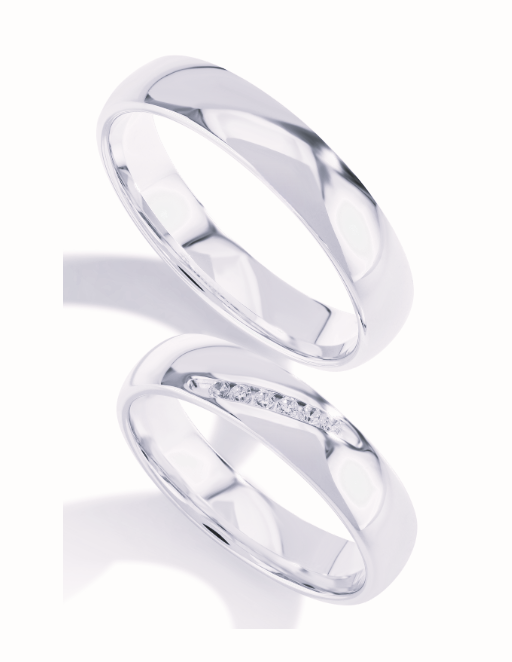 Trouwringen Zilver model 70069 | Stel uw eigen set samen