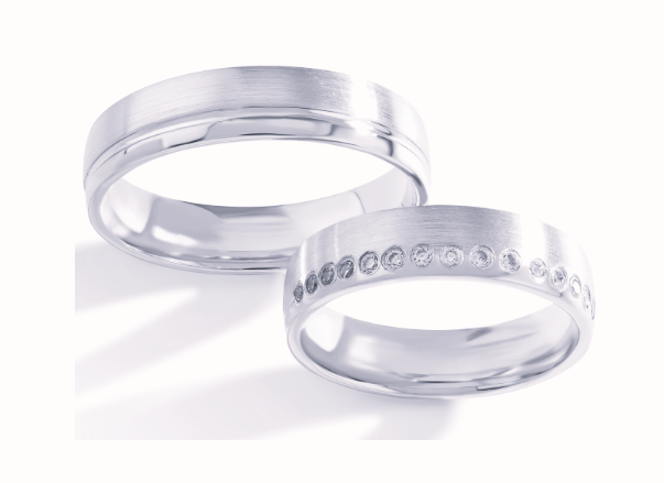 Trouwringen Zilver model 70267 | Stel uw eigen set samen