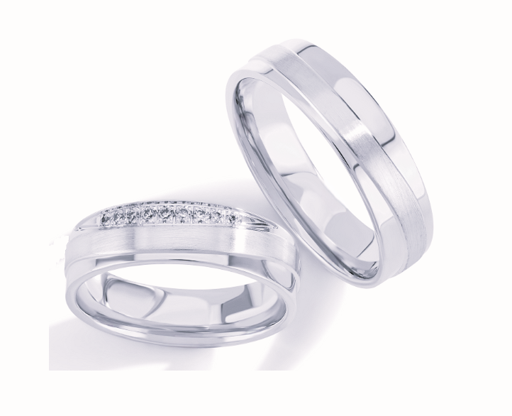 Trouwringen Zilver model 40276 | Stel uw eigen set samen