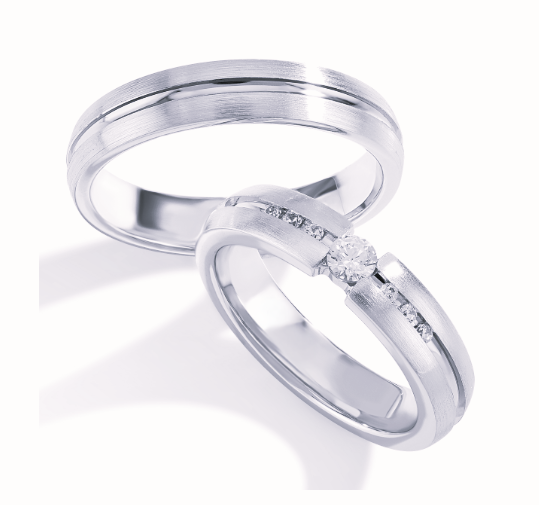 Trouwringen Zilver model 30102 | Stel uw eigen set samen