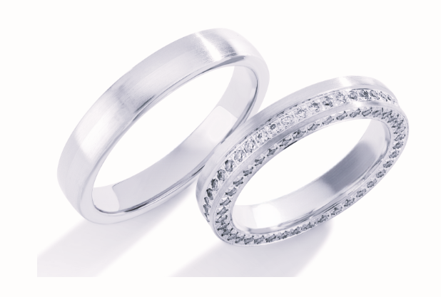 Trouwringen Zilver model 50146 | Stel uw eigen set samen