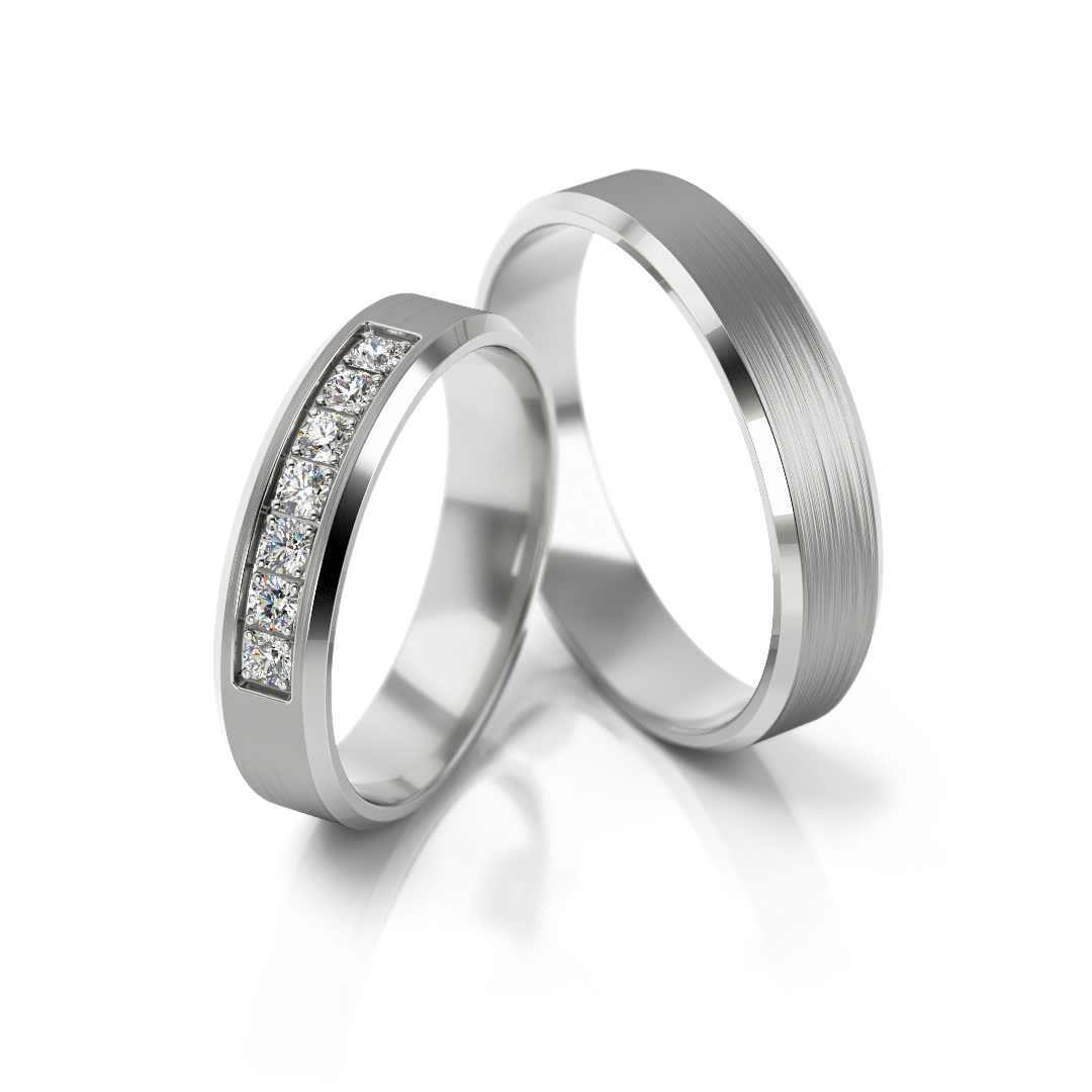 Trouwringen Zilver model 83169 | Stel uw eigen set samen