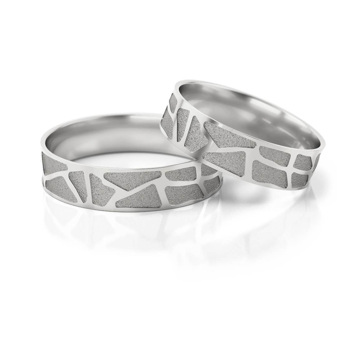 Trouwringen Zilver model 32714 