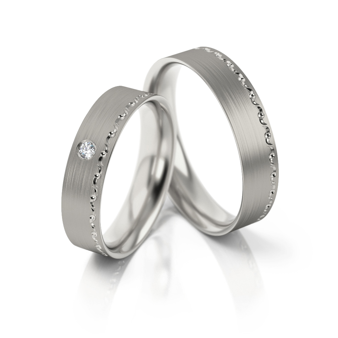 Trouwringen Zilver model 52725 | Stel uw eigen set samen