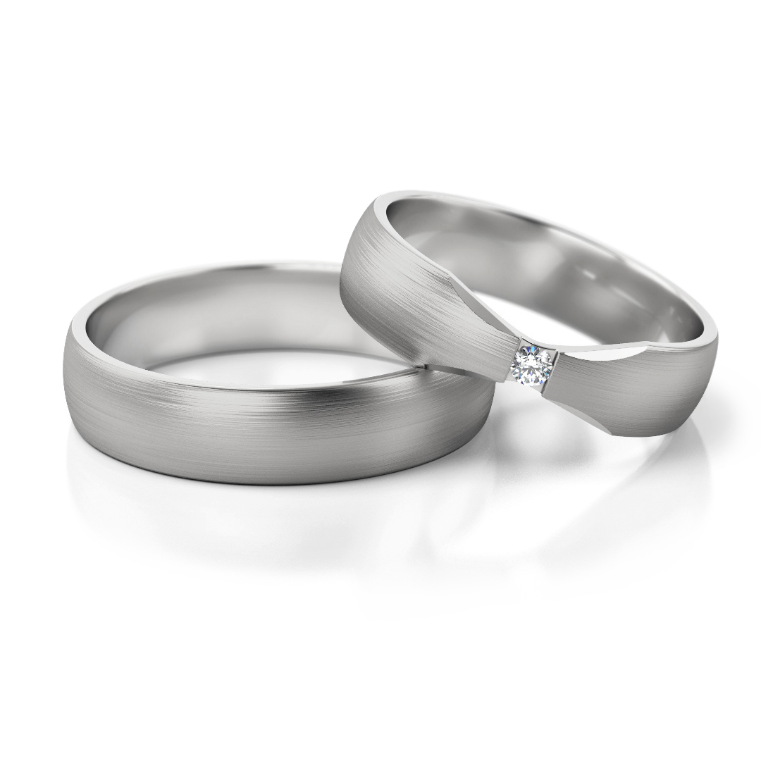 Trouwringen Zilver model 52635 | Stel uw eigen set samen