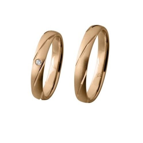 Trouwringen Roségoud model 17340 | Stel uw eigen set samen