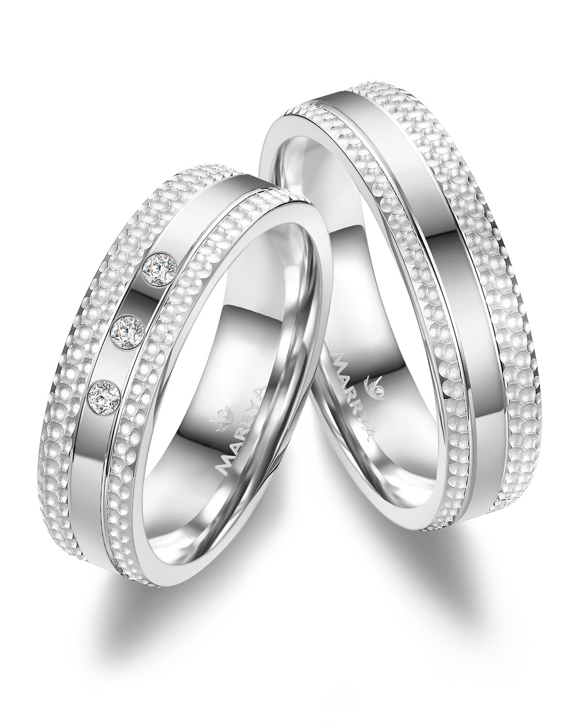 Trouwringen Goud model 2080 | Stel uw eigen set samen