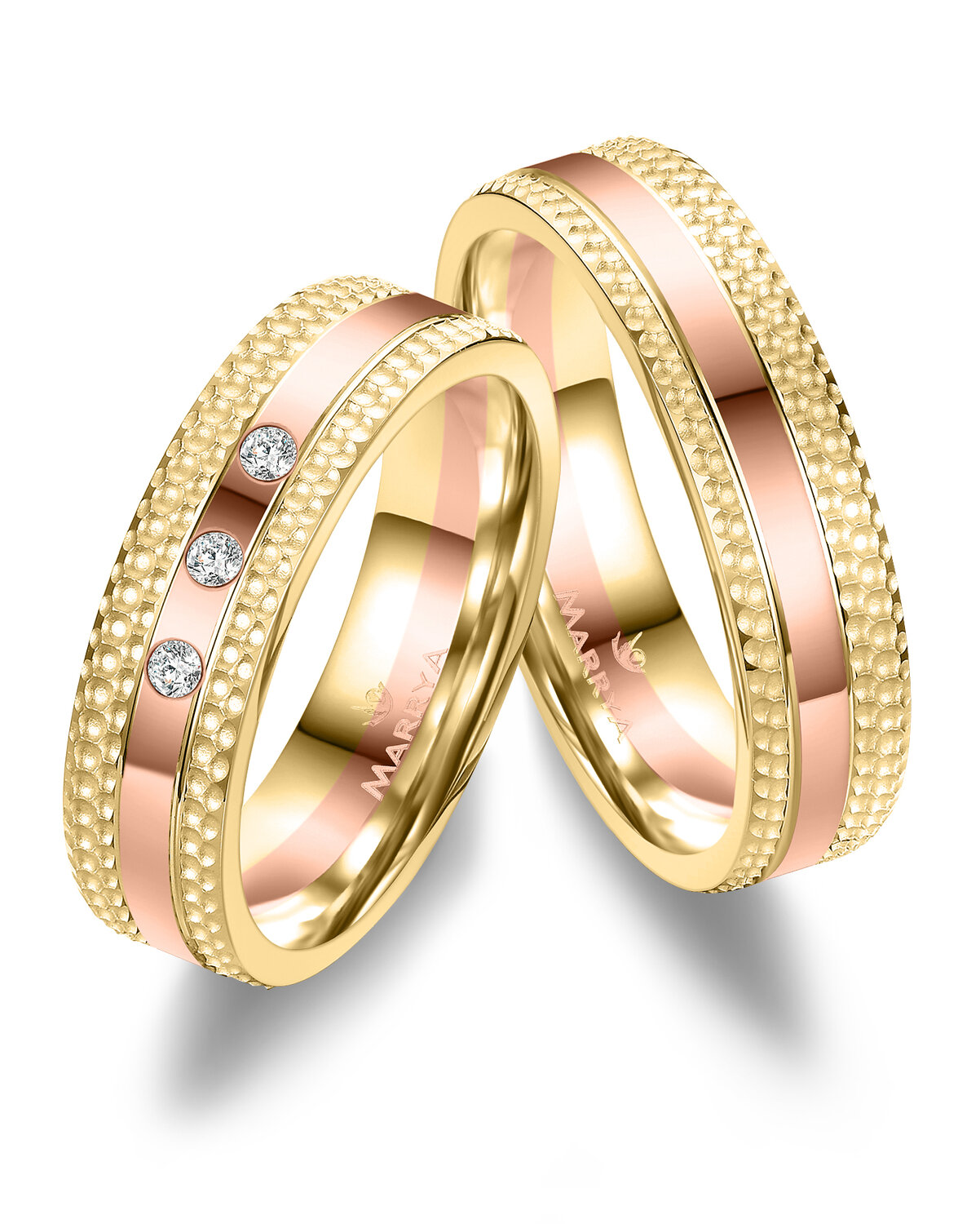 Trouwringen Goud model 2080 | Stel uw eigen set samen